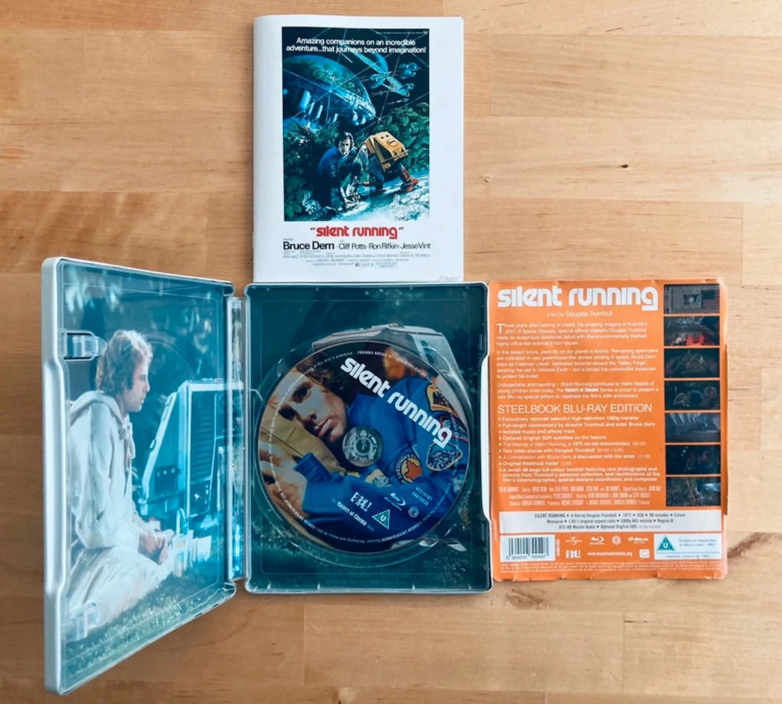 Steelbook Blu-ray Silent Running import All Zone. – photo 2